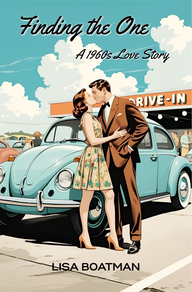 The cover of author Lisa Boatman’s book “Finding the One: A 1960s Love Story.”